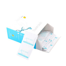 100pcs disposable lens cleaning wipes for , , portable