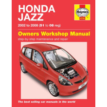 Honda Jazz 02 08 Haynes Repair Manual by Haynes Publishing Paperback B
