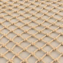 1m2 Climbing Safety Net Heavy Duty Hemp Rope Cargo Net Railing Protective Net Kids Swing Hammock Fence 6mm 10cm
