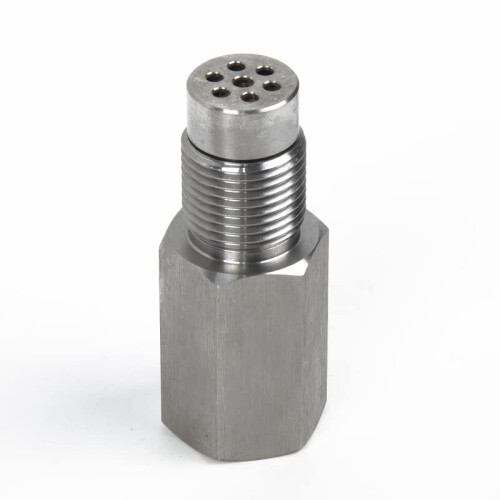 Exhaust Catalyst Converter Rear O2 Sensor Spacer Built-In Mini Catalyst, P0420 Code Compatible, Engine Light Sensor