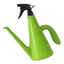 1St 1L Gießkanne Mit Sprüher Für Haushalt Und Garten (Grün)