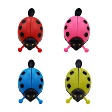4Stk Ladybird Marienkäfer Klingeln Für Kinderfahrrad Rot Gelb Rosa Blau