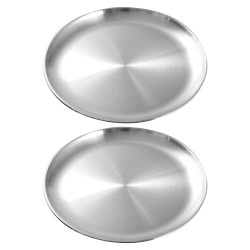 2Stk Servierplatten Mehrzweck Fleischbehälter Grillteller 1