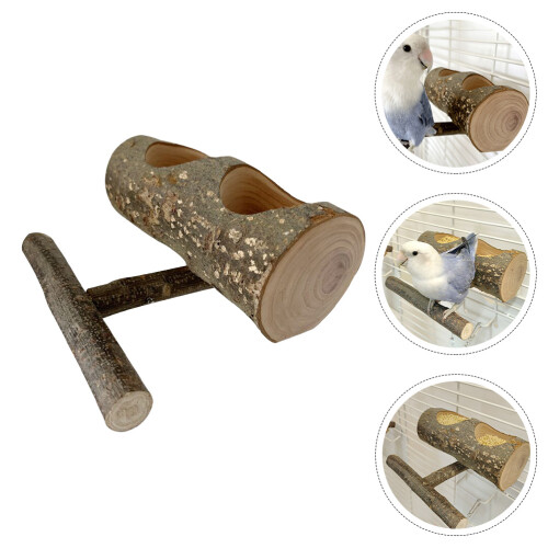 Bird Feeding Cup Sitzstange Futtertrog Schale Für Papageien 2