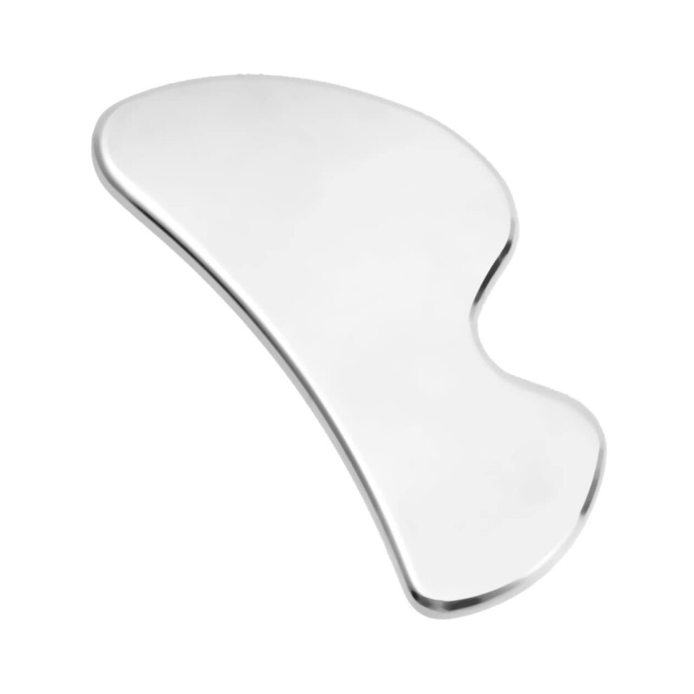 Stainless Steel Facial Scraping Massage Board For Acupuncture Therapy Gua Sha Tool Promotes Blood Circulation Home Spa