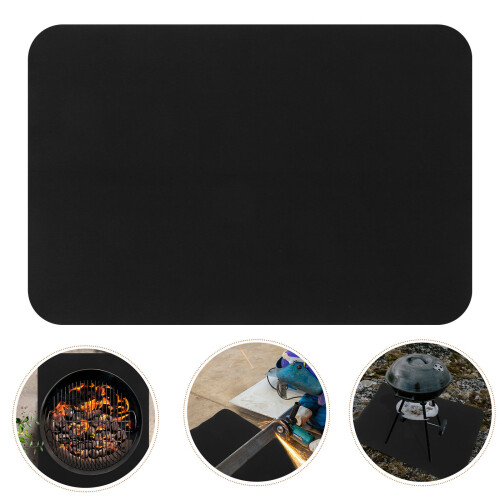Fireveiligheidsdeken Zwart Polyester 1 Stuk 2