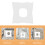 2 Stuks Massage Hoofdsteun Bed Reis Kantoor Wit 8
