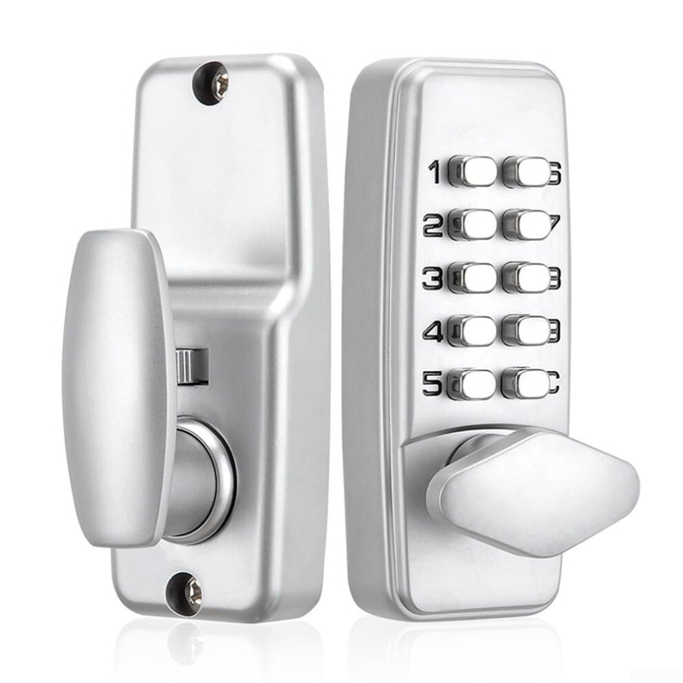 Mechanical Digital Door Lock Waterproof Zinc Alloy Keypad Keyless Number Lock For Homes Offices Villas 9084446545913