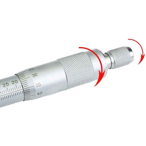 Inner Micrometer Inside Diameter Metric Set 5-30mm Digital Precision Micrometer Gauge 1