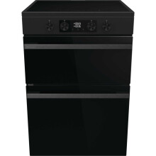 Hisense Hi6 Max 60cm Electric Cooker with Induction Hob - Jet Black - A Rated