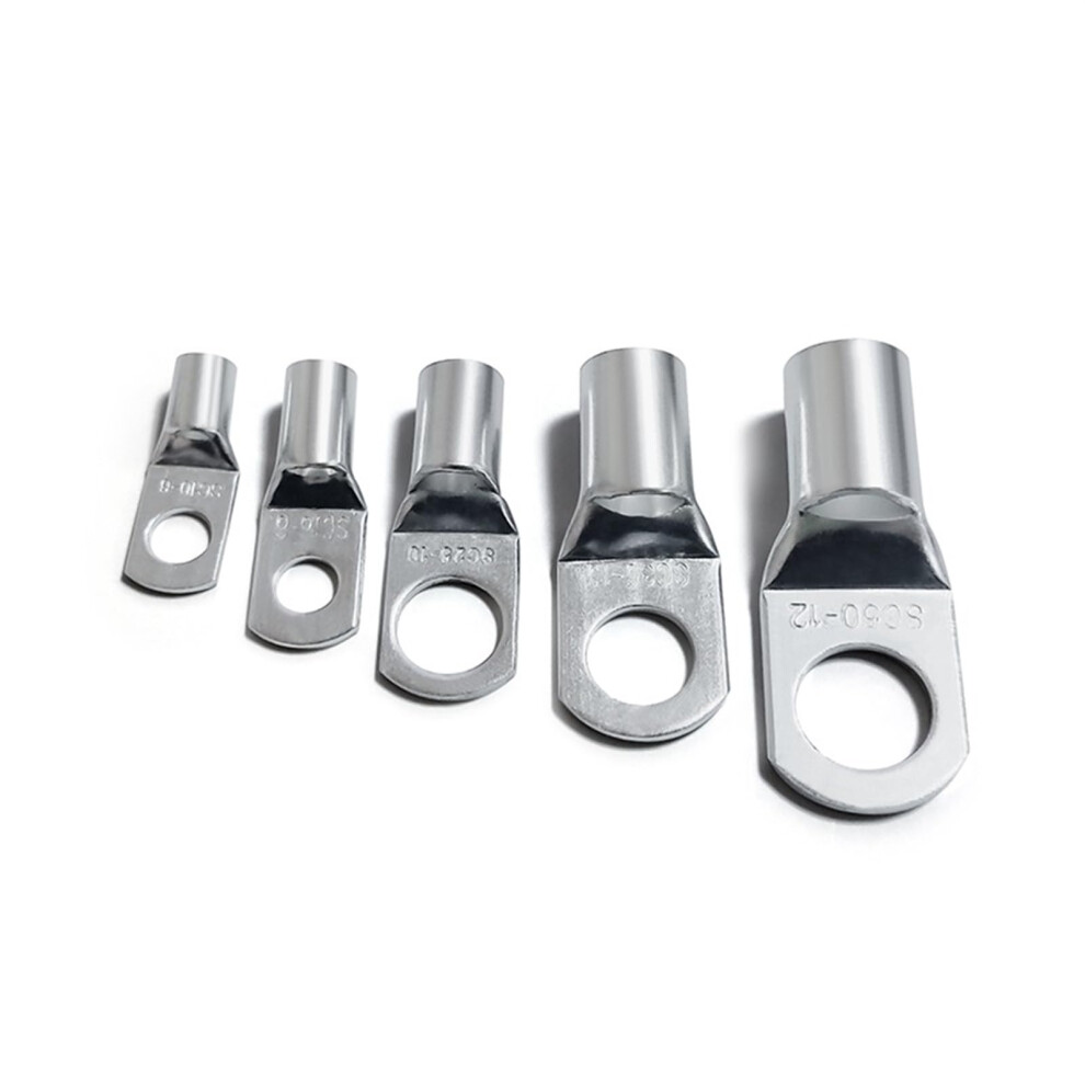 Sc70 Lug Terminal 50-70Mm Cable Lugs 6-2/0 Awg Solder Wire Connector Sc70-8 Color 10Pcs 9084446546149
