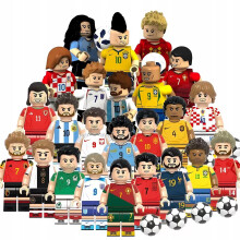 24PCS Soccer players Mini figure Building Blocks Kids Toys