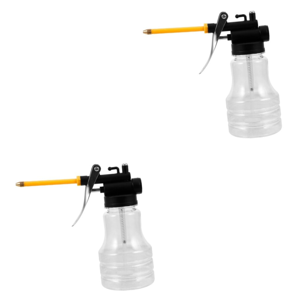 Motor Oil Dispenser 2-Pack Long Spout Manual Oiler For Engine Refilling Cars And Machinery Lubrication Tool 9393856531165