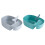 2Pcs Plastic Sink Strainer Basket Kitchen Sponge Holder Draining Rack 1