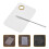 2 Set Palette In Acrilico Per E Smalti Con Spatola 3
