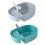 2Pcs Plastic Sink Strainer Basket Kitchen Sponge Holder Draining Rack 9