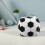 2Pcs Foldable Soccer Canvas Storage Bag Soft Plush Toy Organizer 4
