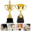 2 Unidades De Troféu Plástico Para Competições E Prêmios 3