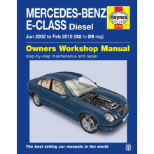MercedesBenz EClass Diesel 02 to 10 Haynes Repair Manual by Martynn Ra