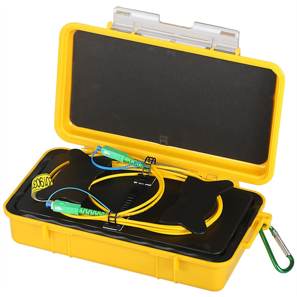 Fiber Tester Sc/Apc-Sc/Apc Otdr Dead Zone Eliminator Launch Cable Box 1Km 2Km Single Mode 1310/1550Nm 2000M 9393856531363
