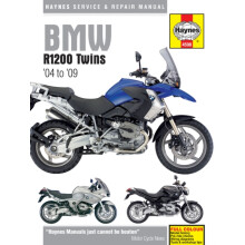 BMW R1200 Twins 04 09 Haynes Repair Manual by Haynes Publishing Paperb