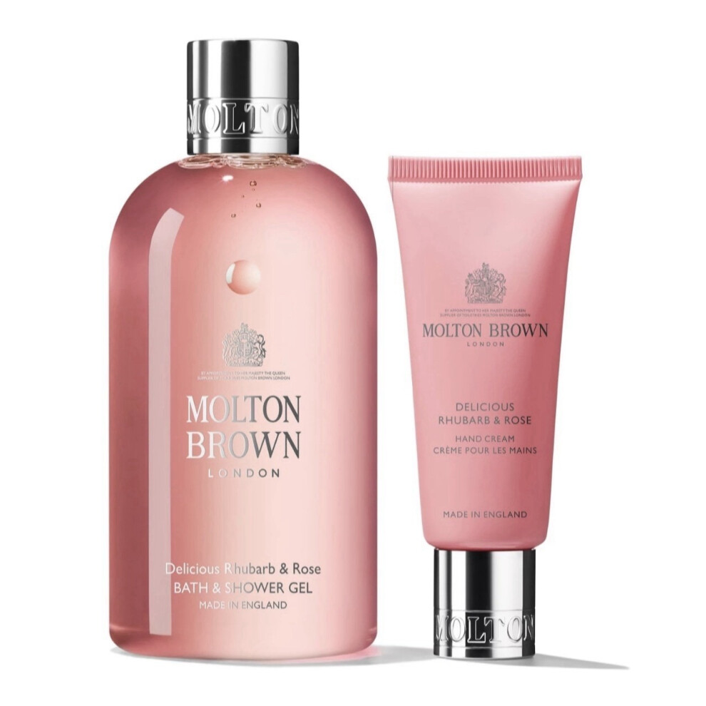 Molton Brown Rhubarb Bath & Hand Cream Gift Set-image-OPC-PMCMVQY-NEW