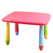 Kindergarten Activity Table Disassembly Table Legs PP Material Suitable For Ages 2-8 4 Colors 72.5x57x47 cm