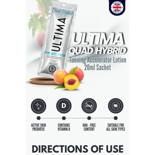 Power Tan Ultima Quad Sunbed Tanning Cream 20ml 1