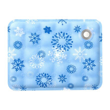 Dog Cooling Pad For Crates And Car Seats Compatible Waterproof Ice Pad For Kennels Sofa Floor Home Outdoor Snowflake