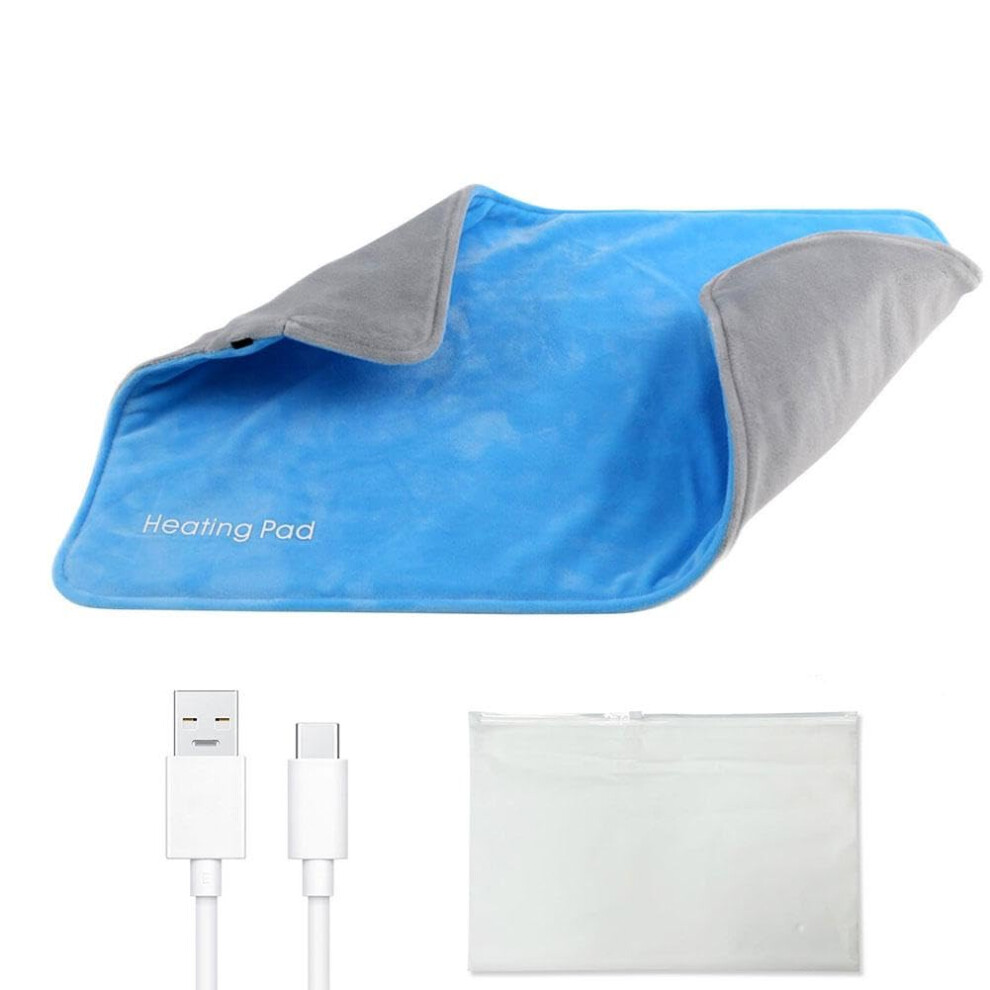 Portable 5V Electric Heat Pad For Pain Relief, USB Powered Graphene Pad, IPX7 Waterproof, 10W Constant Temperature