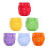 6PCS Baby Tuch Windeln Einstellbare Waschbar 3