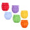 6PCS Baby Tuch Windeln Einstellbare Waschbar 4
