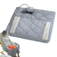 Electric Blanket Throw Travel Heated Throw With Heated Pocket 60x80cm Soft Plush Fabric