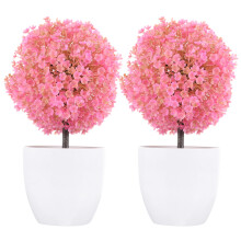 2 Stk Kleine Künstliche Bonsai Dekorationen