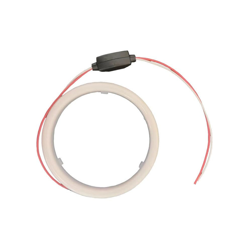 Angel Eyes Led Car Daytime Running Cob Angel Eye 60-120Mm Aperture Universal Motorcycle Ev 130Mm Light/Yellow 9084446546484