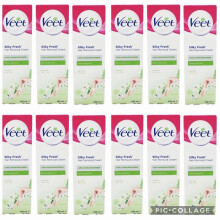 Veet Silky Fresh Dry Skin Hair Removal 12x100ml