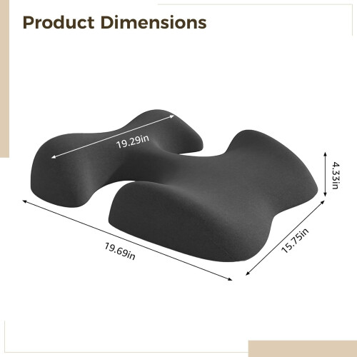 T-Shaped Memory Foam Breast Pillow For Massage Therapy, Comfortable Face Down Position, Home Spa Use 2