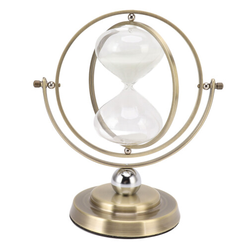 Sanduhr aus Metall, schlicht, modern, genaue 1