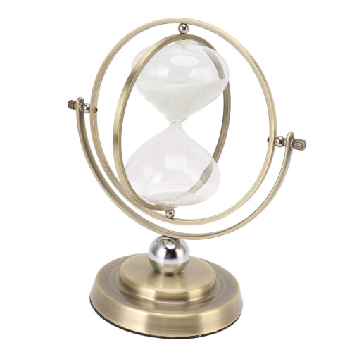 Sanduhr aus Metall, schlicht, modern, genaue 2