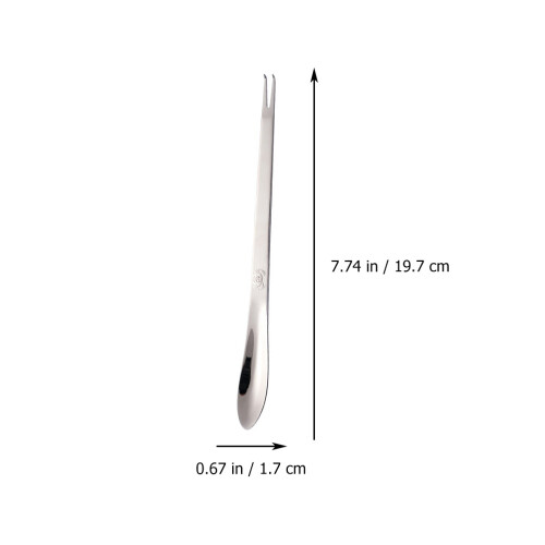 4Stk -Esswerkzeuge Für Meeresfrüchte (Silber) 1