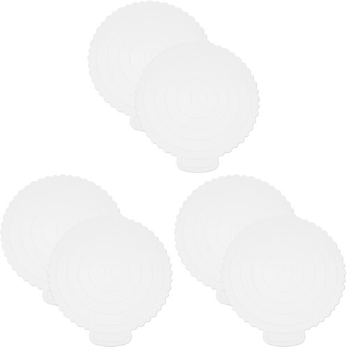 6 10 Zoll Kuchenböden Dessert Servierplatten 1
