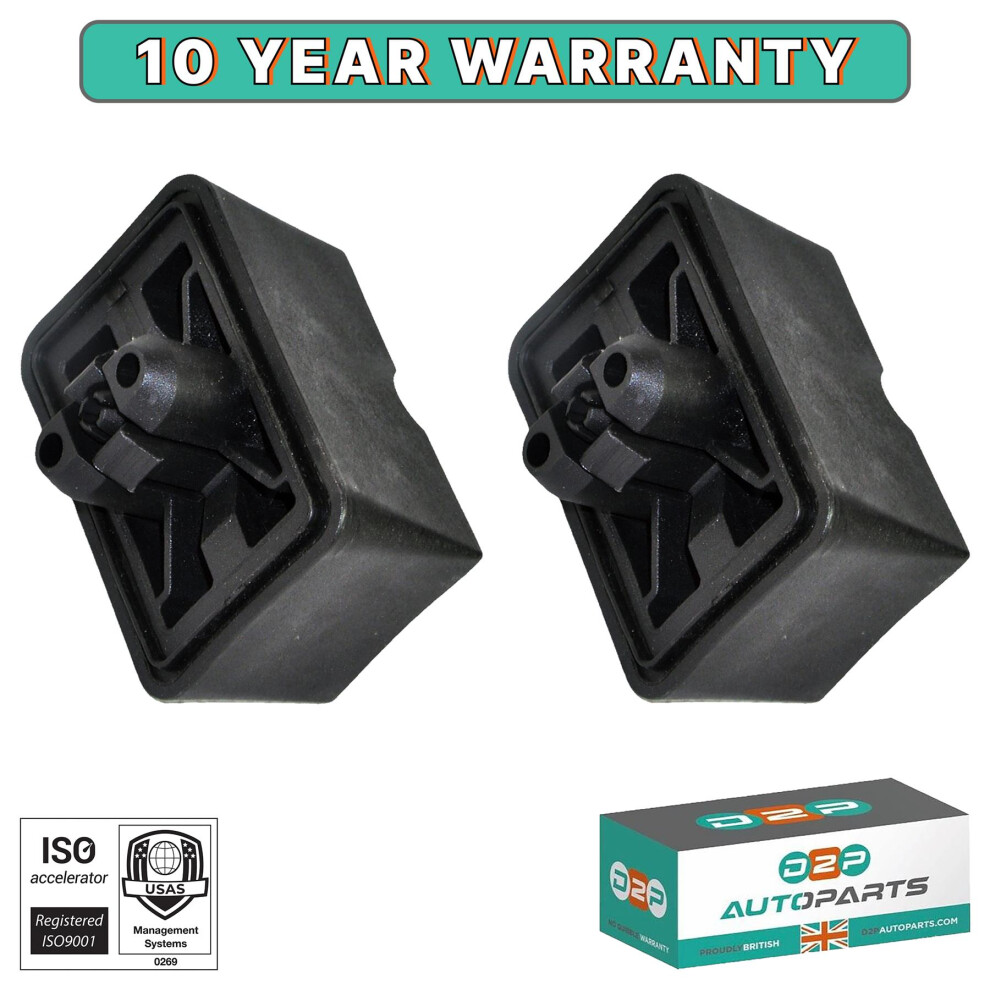 2X Jack Point Jacking Support Plug Lift Block For Bmw 6 7 Series E63 E64 E65 E66 Black 5056167411154