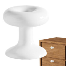 Toilet Flush Buttons Aid Water Tank Push Tool Toilet Push Button Replacement For Women With Long Nails Moon White