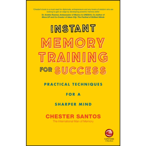 Instant Memory Training For Success by Chester Santos Paperback Book