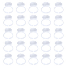 100St Lash Glue Halter Ring Cups Für Wimpernverlängerung Make-Up Tool