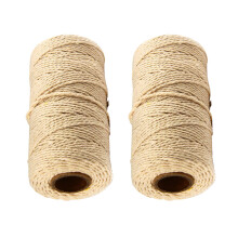 2Mm Beige Baumwoll Bäckerband Schnur 100 M
