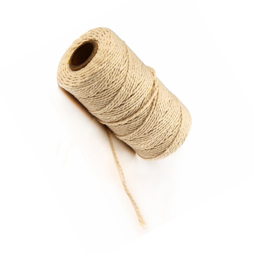 2Mm Beige Baumwoll Bäckerband Schnur 100 M 1