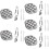 5 Set Piatti In Acciaio Per Con Forchette E Clip 11