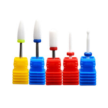 2Stk Durable Corn Head Nagelbohrer Keramik Für Maniküre