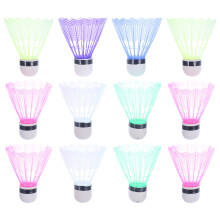 Nylon Badmintonbälle Bunt 12er Pack